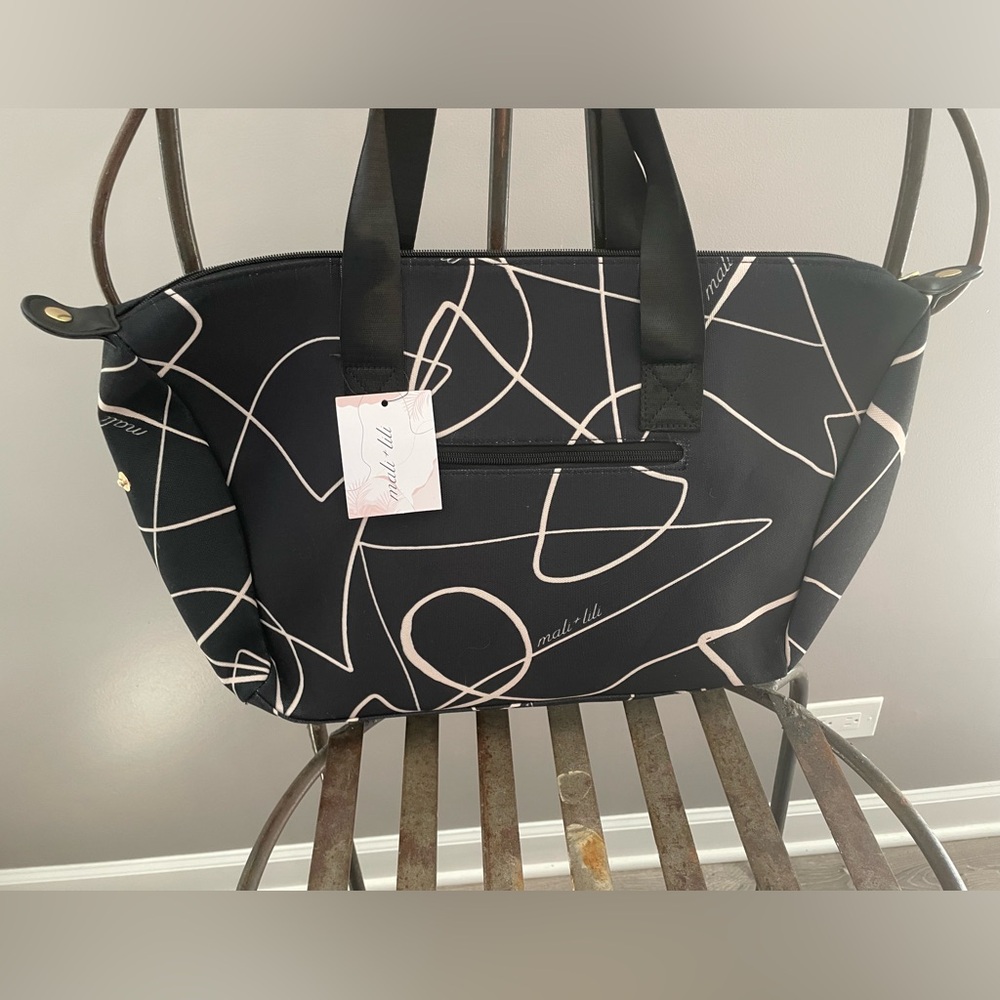 Mali and Lili Abstract Print Weekender Bag- new with tags!